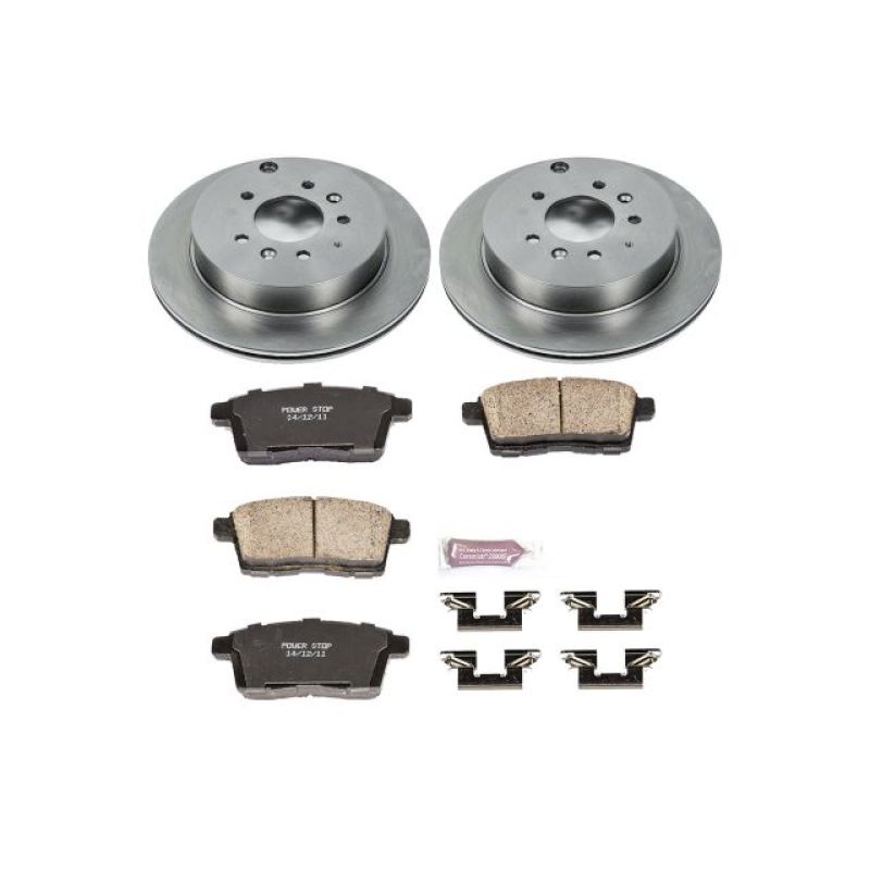 Power Stop Rear Autospecialty Brake Kit Mazda CX-7 2007-2012 | KOE5876