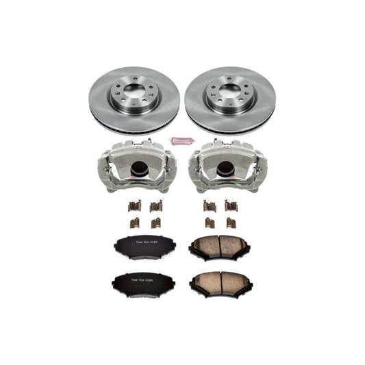Power Stop Front Autospecialty Brake Kit w/ Calipers Mazda RX-8 2004-2008 | KCOE2964