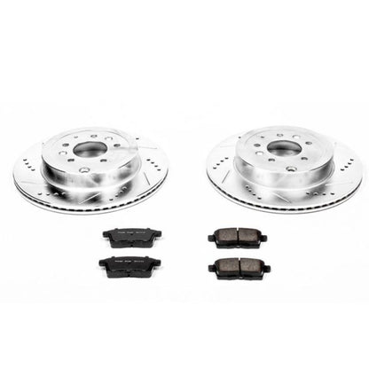 Power Stop Rear Z23 Evolution Sport Brake Kit Mazda CX-9 2007-2015 | K5877