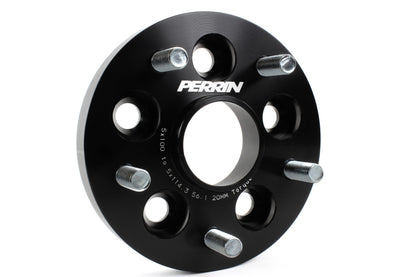 PERRIN 5x100 to 5x114.3 20mm Wheel Adapters Black Subaru WRX 2002-2014 | PSP-WHL-220BK