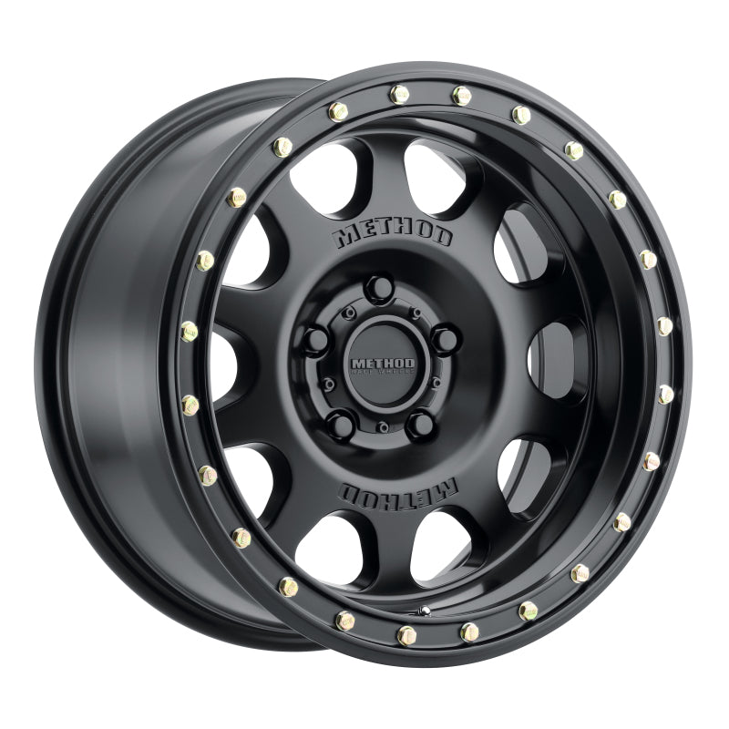 Method MR311 Vex 17x8.5 0mm Offset 5x5 71.5mm CB Matte Black Wheel
