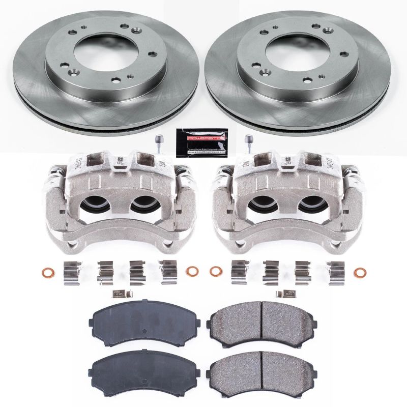 Power Stop Front Autospecialty Brake Kit w/ Calipers Honda Passport 2002 | KCOE5259A