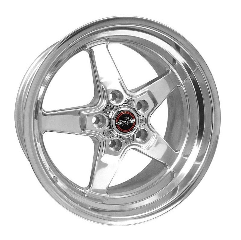 Race Star 92 Drag Star 17x9.5 5x4.75bc 7.53bs Direct Drill Polished Wheel | 92-795254DP-58