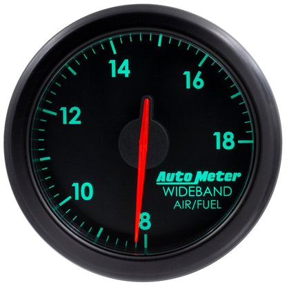 Autometer Airdrive 2-1/6in Wideband Air / Fuel Gauge 10:1-17:1 ARF Range Black Universal | 9178-T