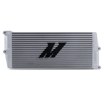 Mishimoto Heavy-Duty Oil Cooler 17" Opposite-Side Outlets Silver Universal | MMOC-OO-17SL