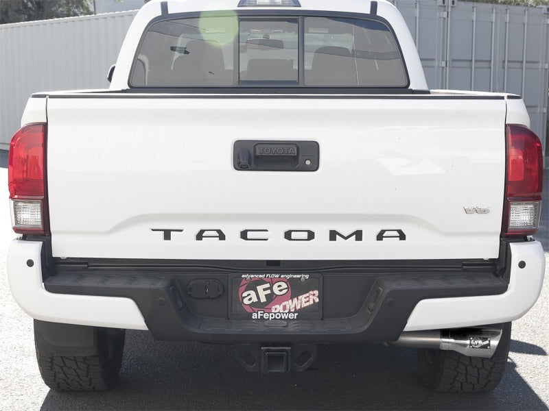 aFe MACH Force-Xp 2-1/2in 304 SS Cat-Back Exhaust w/ Polished Tips Toyota Tacoma 2.7L/3.5L 2016+ | 49-46042-P