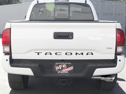 aFe MACH Force-Xp 2-1/2in 304 SS Cat-Back Exhaust w/ Polished Tips Toyota Tacoma 2.7L/3.5L 2016+ | 49-46042-P