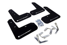 Rally Armor UR Black Mud Flap w/ White Logo Scion FR-S 2013-2016 / Subaru BRZ 2013+ | MF23-UR-BLK/WH