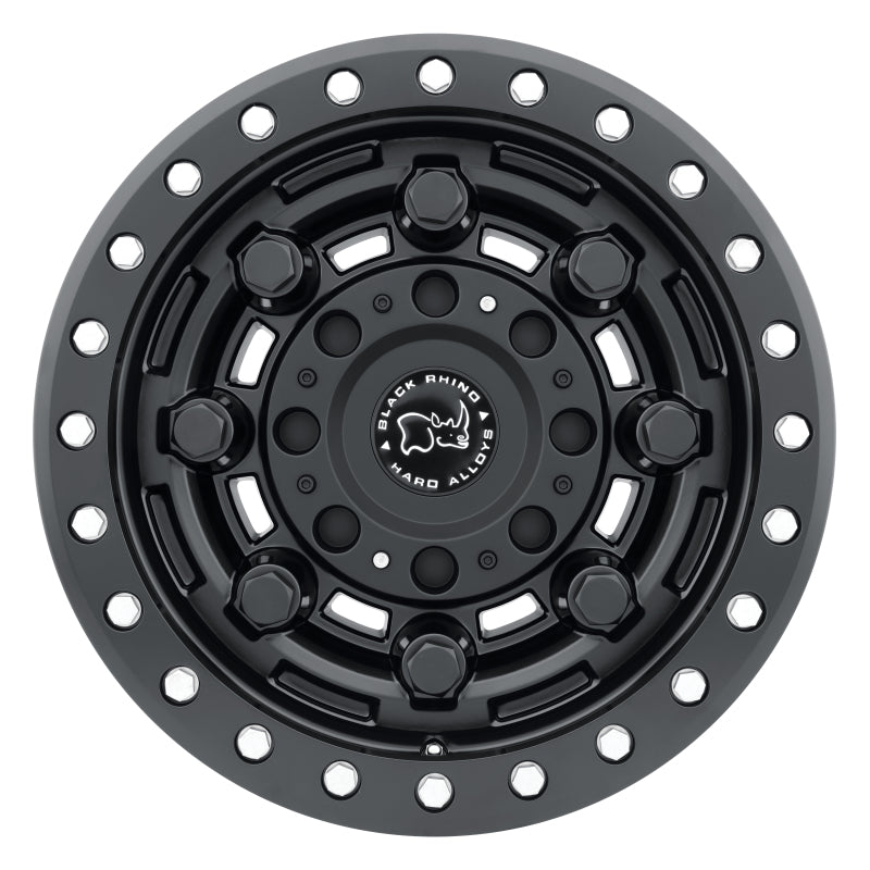 Black Rhino Garrison Beadlock 17x8.5 5x114.3 ET-32 CB 71.6 Matte Black Wheel