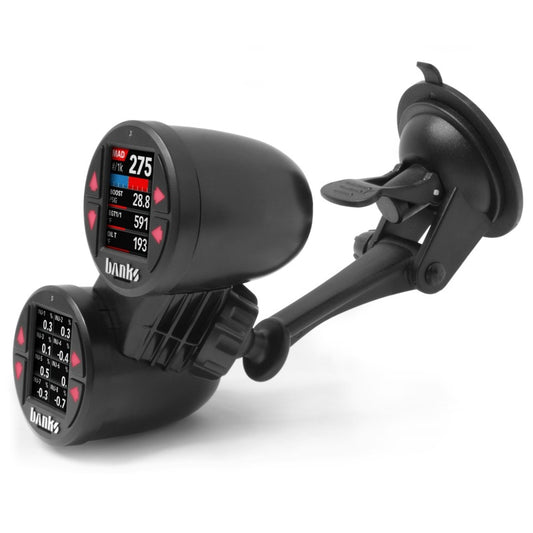 Banks Power Dual Gauge Pod Suction Mount 52mm Gauges Universal | 63344