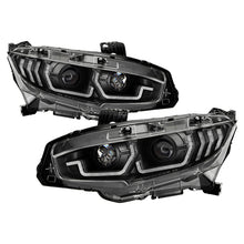 Spyder Projector Headlights Black Honda Civic 2DR / 4DR / Hatchback 2016-2020 | 5087867