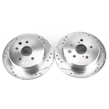 Power Stop Rear Evolution Drilled & Slotted Rotors Pair Lexus IS250 2006-2015 | JBR1151XPR