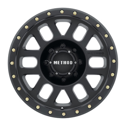 Method MR309 Grid 18x9 +18mm Offset 8x170 130.81mm CB Matte Black Wheel