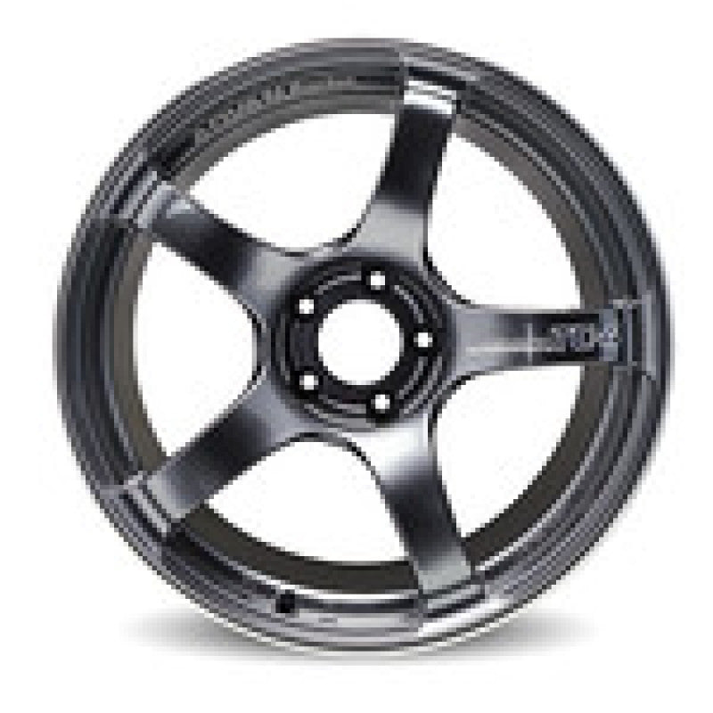 Advan TC4 17x9 +35 5x114.3 Black Gunmetal Racing Wheel