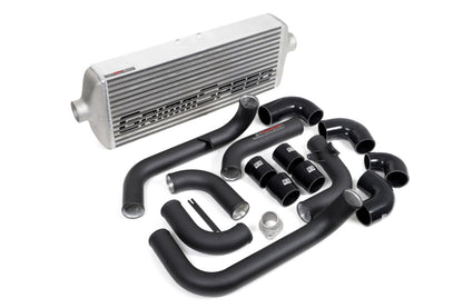 GrimmSpeed Front Mount Intercooler Kit Raw Core / Black Pipe Subaru WRX 2008-2014 | 090230