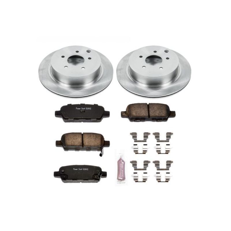 Power Stop Rear Autospecialty Brake Kit Infiniti FX35 2003-2012 / FX45 2003-2008 / M37 2011-2013 / M56 2011-2013 / M56X 2011-2013 / Q50 2014-2017 / Q60 2017-21 / Q70L 15-2017 / Nissan Murano 2003-21 / Qest 2004-2017 / Pathfinder 2013-2019 | KOE2427