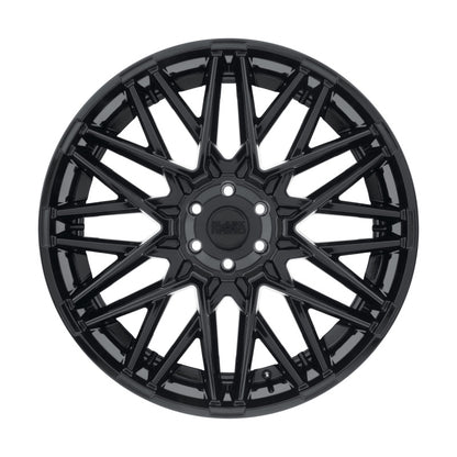 Black Rhino Morocco 22x10.0 5x114.3 ET30 CB 76.1 Gloss Black Wheel