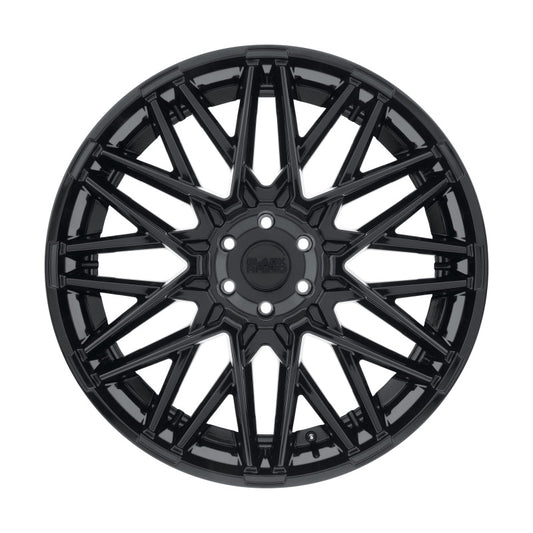 Black Rhino Morocco 22x10.0 5x114.3 ET30 CB 76.1 Gloss Black Wheel