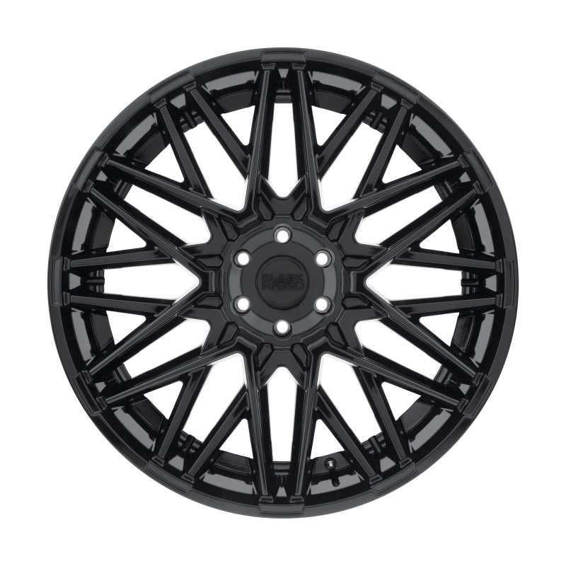 Black Rhino Morocco 20x9.0 5x114.3 ET30 CB 76.1 Gloss Black Wheel