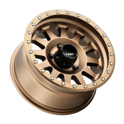 Method MR304 Double Standard 15x8 -24mm Offset 5x4.5 83mm CB Method Bronze Wheel | MR30458012924N