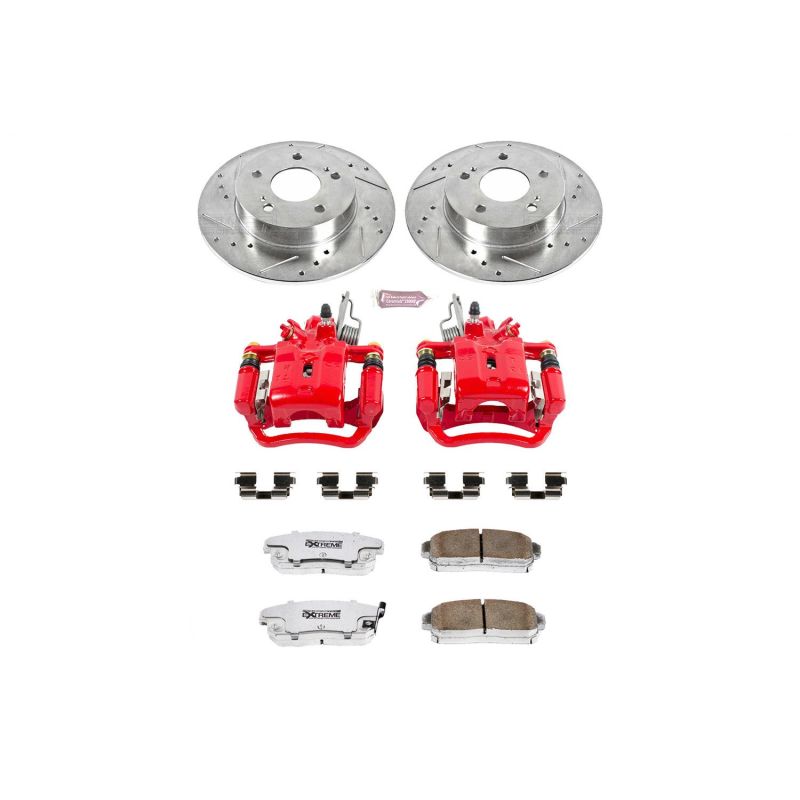 Power Stop Rear Z26 Street Brake Kit w/ Calipers Infiniti I30 2001 / I35 2002-2004 / Nissan Maxima 2001-2003 | KC1169-26