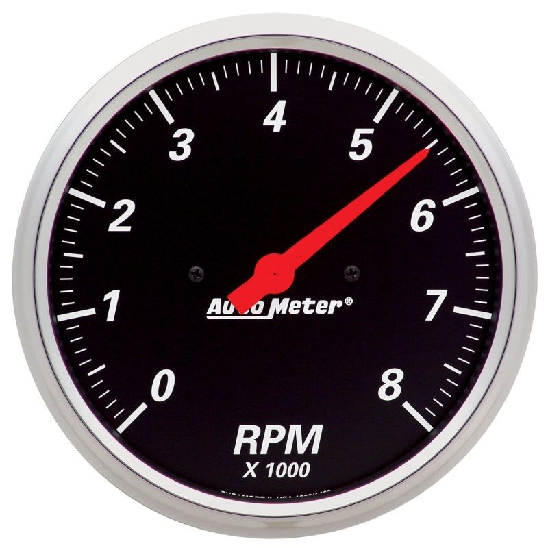 Autometer Designer Black 5in 8k RPM Tachometer Gauge Universal | 1499