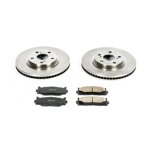 Power Stop Front Autospecialty Brake Kit Lexus ES300h 2013-2018 / ES350 2007-2018 / Toyota Avalon 2008-2018 / Camry 2007-2017 | KOE3053