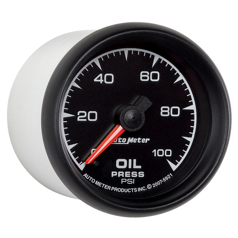 Autometer ES 52mm 0-100 PSI Mechanical Oil Pressure Gauge Universal | 5921