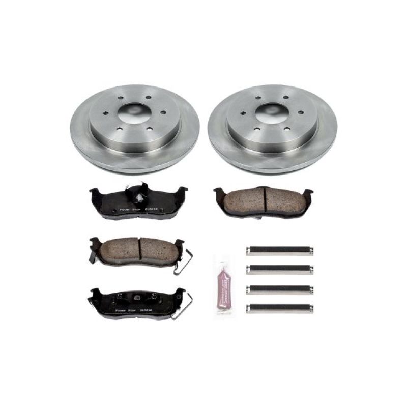 Power Stop Rear Autospecialty Brake Kit Infiniti QX56 2004 2010