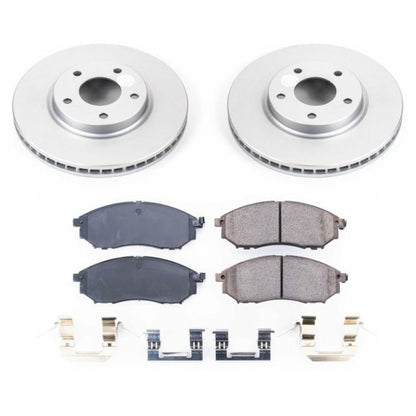 Power Stop Front Z17 Evolution Geomet Coated Brake Kit Infiniti Q45 2002-2006 / M45 2003-2004 | CRK152