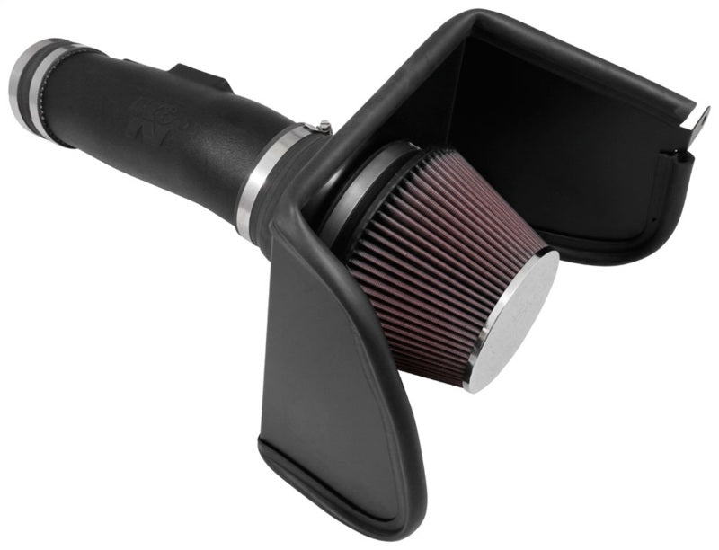 K&N Aircharger Performance Air Intake System Nissan Titan V8-5.6L 2017-21 | 63-6019