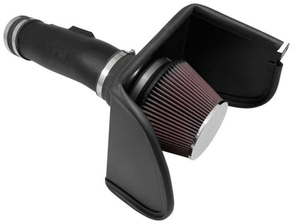 K&N Aircharger Performance Air Intake System Nissan Titan V8-5.6L 2017-21 | 63-6019