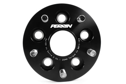 PERRIN 5x100 to 5x114.3 20mm Wheel Adapters Black Subaru WRX 2002-2014 | PSP-WHL-220BK