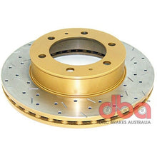 DBA 05+ Toyota 4-Runner KUN/GGN/TGN Front Drilled and Slotted 4000 Series Rotor | 42714XS - JDMuscleBrake Rotorsdba42714XS