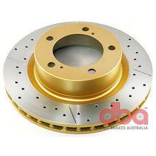 DBA 07+ Toyota Landcruiser 200 Series Front Drilled & Slotted Street Series Rotor | 2722X - JDMuscleBrake Rotorsdba2722X