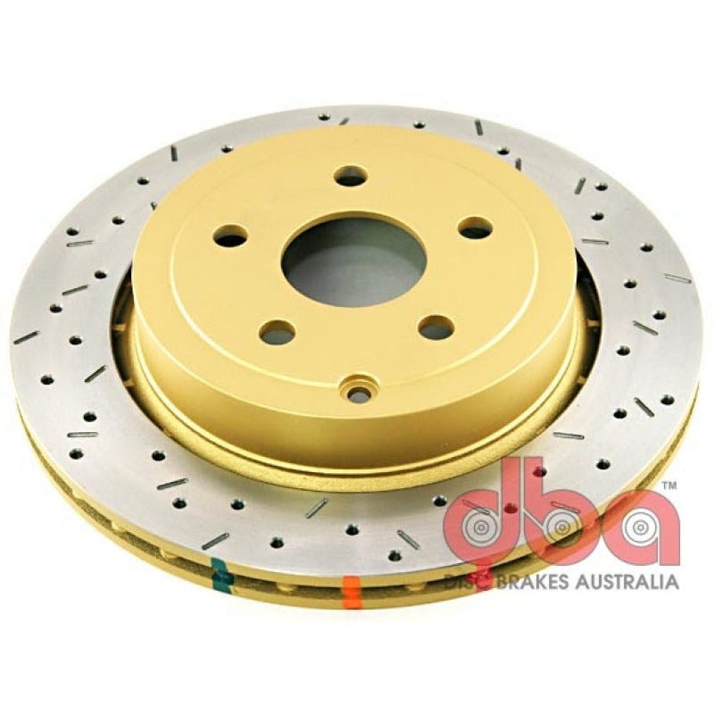DBA 09 Pontiac G8 V8 6.0L Rear Drilled & Slotted 4000 Series Rotor | 42029XS - JDMuscleBrake Rotorsdba42029XS