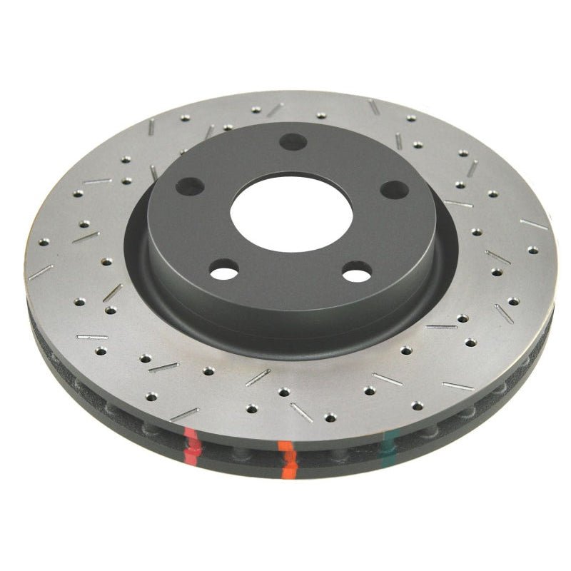 DBA 2009 Pontiac G8 GT 6.0L | V8 4000 Series Drilled and Slotted Front Rotor | 42028BLKXS - JDMuscleBrake Rotorsdba42028BLKXS