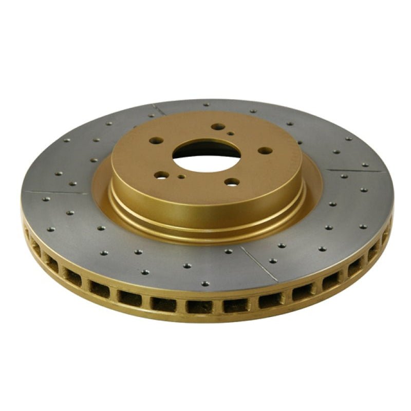 DBA X [15-21 WRX, 05-08 LGT] Street Series Front Rotor - Cross Drilled/Slotted Uni-Directional - JDMuscleBrake Rotorsdba2650X-10