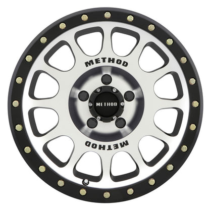 Method MR305 NV 18x9 0mm Offset 5x150 116.5mm CB Machined/Black Street Loc Wheel