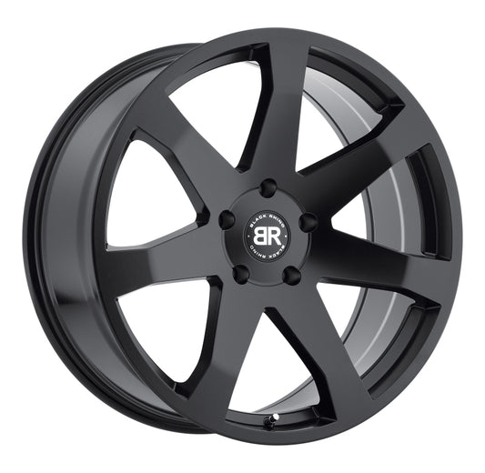 Black Rhino Mozambique 20x8.5 5x114.3 ET35 CB 76.1 Matte Black Wheel