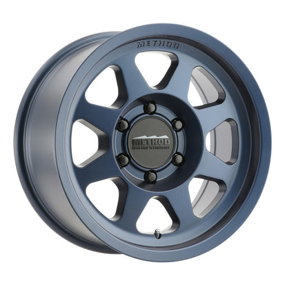 Method MR701 17x9 -12mm Offset 6x5.5 106.25mm CB Bahia Blue Wheel | MR70179060612N