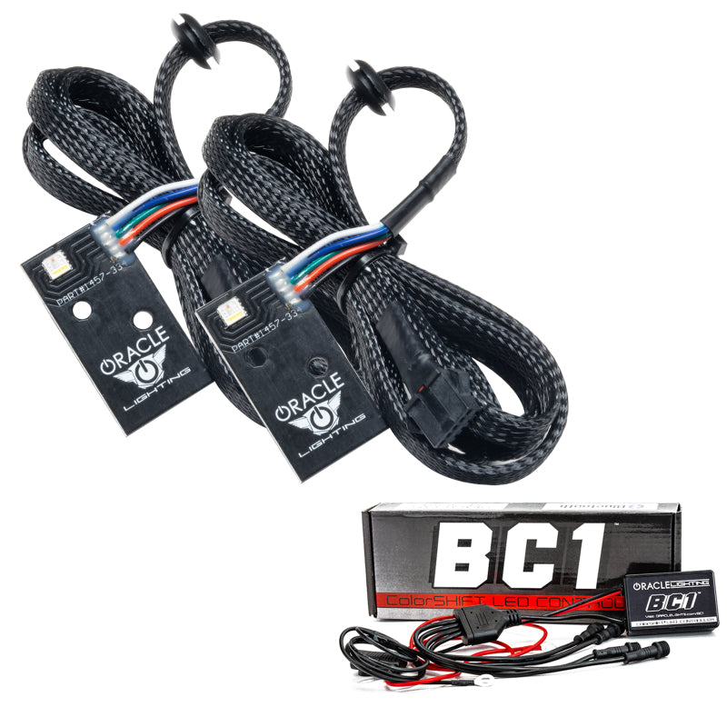 Oracle RGB+W Headlight DRL Upgrade Kit ColorSHIFT w/ BC1 Controller Infiniti Q50 2014-21 | orl1457-335