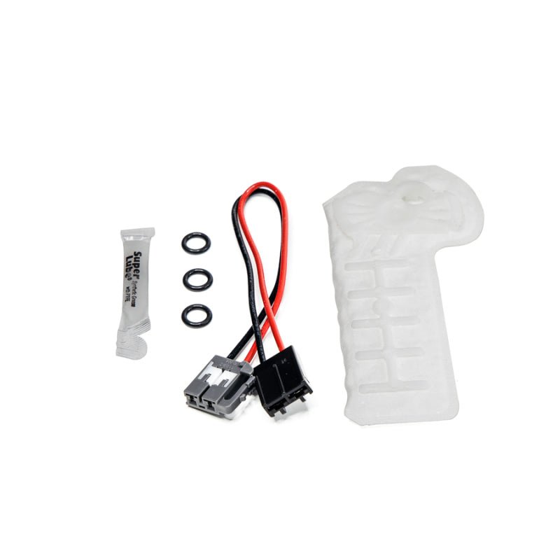 DeatschWerks 340lph Compact Fuel Pump w/o clips w/ 9-1061 install kit Infinity Q50 2016+ | dwk9-1061 - JDMuscleFuel Pumps and Accessoriesdwk9-1061