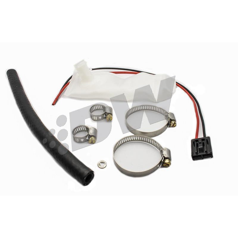 Deatschwerks DW300 In-Tank Fuel Pump w/ Install Kit Nissan 240sx S14 and S15 1994-2002-dw9-301-1024-Fuel Pumps and Accessories-DeatschWerks-JDMuscle