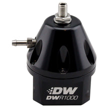 DeatschWerks DWR1000 Adjustable Fuel Pressure Regulator - Black - Universal