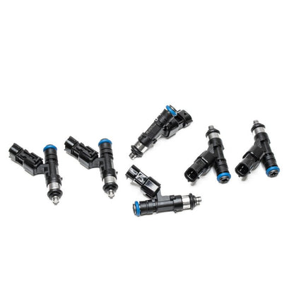 DeatschWerks Top Feed Injectors Nissan 350z 2003 - 2015 / 370z 2003 - 2015 / Skyline NEO RB25DET 1998 - 2002 / Infiniti G35 2003 - 2014 / G37 2003 - 2014 | 17U - 06 - 0650 - 6 - JDMuscleFuel Injectors and Accessoriesdwk17U-06-0650-6