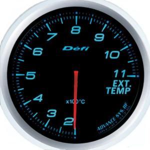 Defi Advance BF 60mm Blue Exhaust Temp Gauge - Universal (DF10603)-defiDF10603-DF10603-EGT Gauges-Defi-JDMuscle