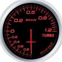 Defi Advance BF 60mm Red Boost Gauge 1.2 Bar - Universal | DF10002