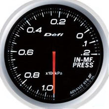 Defi Advance BF 60mm White Intake Manifold Pressure Gauge | kPa - Universal | DF10101