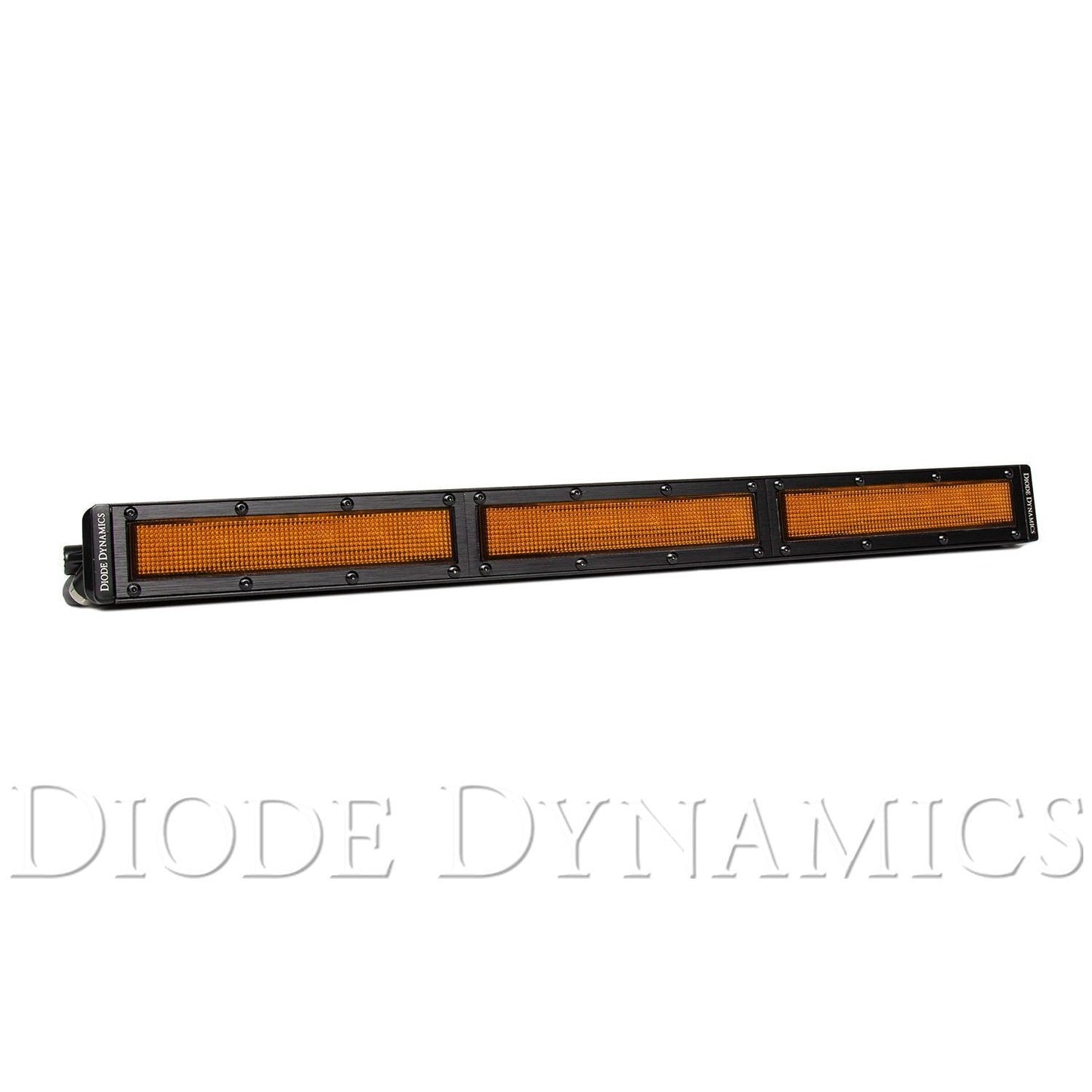 Diode Dynamics 18 Inch LED Light Bar Single Row Straight Amber Flood Each Stage Series-DD6042-DD6042-Light Bars / Mounting-Diode Dynamics-JDMuscle